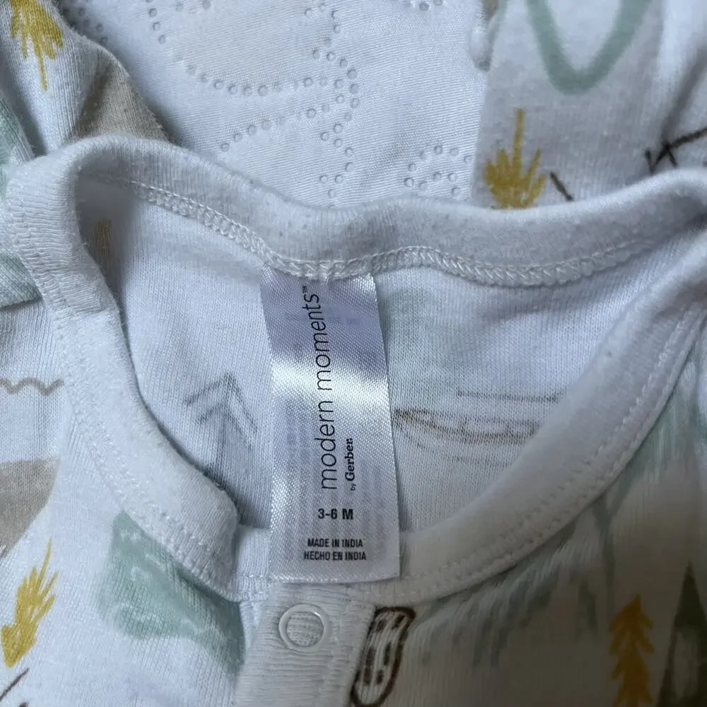 Modern Moments Footless Sleeper Size 3-6m